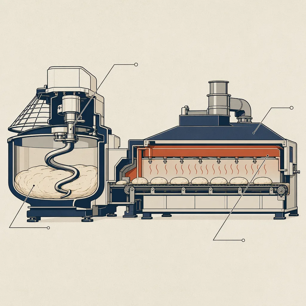 Industrial Bread Baking